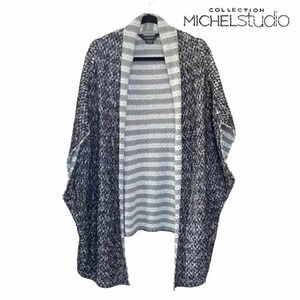 Michel Studio Collection Poncho Style Sweater